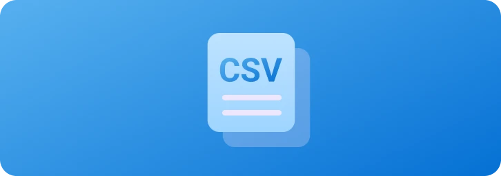export csv image